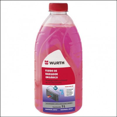 Fluido para Radiador Orgânico Rosa Wurth