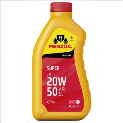 Óleo Lubrificante Menzoil 20w50