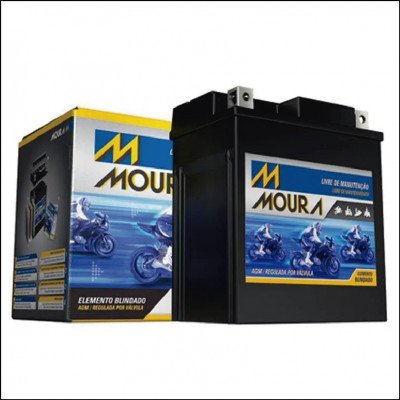 Bateria Moura Moto 12v 6Ah Selada