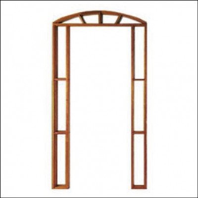 Batente Duplo p/v Arco Sobreposto