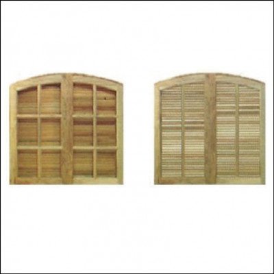 Janela Veneziana Arco de Abrir