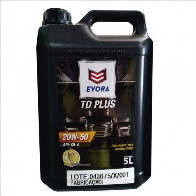 Óleo de Motor 20w-50 Evora TD Plus