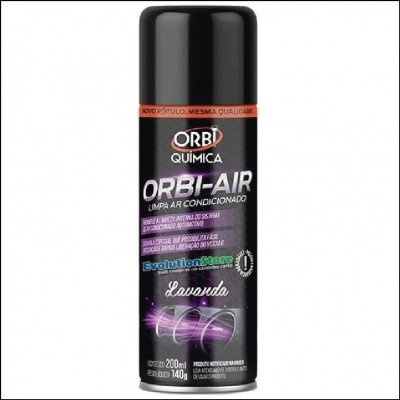 Orbi-Air Limpa Ar Condicionado Automotivo Spray Lavanda