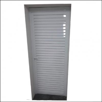Porta de Abrir de Alumínio Branco