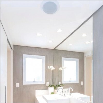 Forro Drywall Para Iluminação Com Spots e Luminária de LED