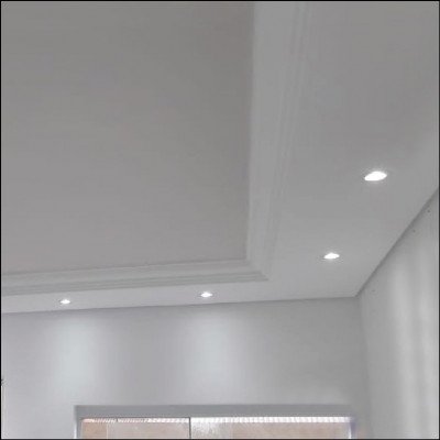 Sanca Fechada Com Iluminação