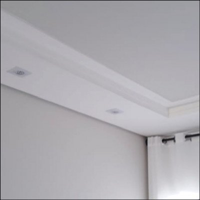 Sanca Fechada Com Iluminação