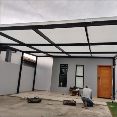 Cobertura em Policarbonato