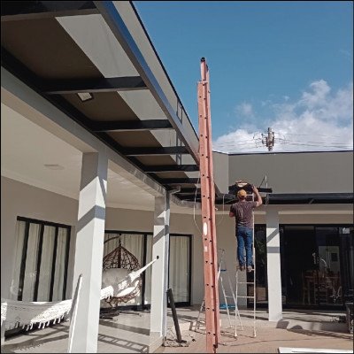 Cobertura em Policarbonato